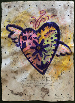 <span class="jr-art-title">CON ÁNIMO</span><span class="jr-art-detail">Mixed Media on papel de amate (bark paper) · 15.5” x 21.5” · $600</span><a class="jr-art-inquire" href="mailto:joe@joeray.com?subject=Interested%20in%20%22CON%20%C3%81NIMO%22">Inquire to Purchase</a> CON ÁNIMO by Joe Ray