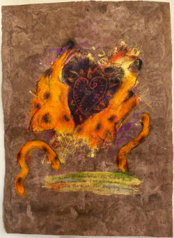 <span class="jr-art-title">EL TEMPLO</span><span class="jr-art-detail">Mixed medium on papel de amate (bark paper) · 15.5” x 21.5” · $350</span><a class="jr-art-inquire" href="mailto:joe@joeray.com?subject=Interested%20in%20%22EL%20TEMPLO%22">Inquire to Purchase</a> EL TEMPLO by Joe Ray