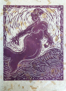 UNO POR OTRO II (Floral Paper) by Joe Ray
