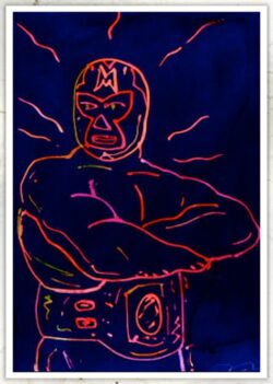 <span class="jr-art-title">QUE MADRE</span><span class="jr-art-detail">Mixed Medium Monoprint · 17" x 23" · $700.</span><a class="jr-art-inquire" href="mailto:joe@joeray.com?subject=Interested%20in%20%22QUE%20MADRE%22">Inquire to Purchase</a> QUE MADRE by Joe Ray